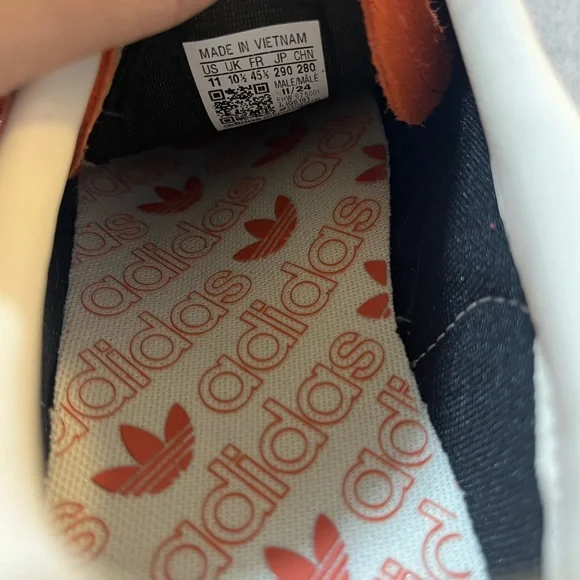 Adidas Handball Spezial Red Orange Gum Athletic Men's Shoe Size 11 IG6191 - Picture 10 of 11